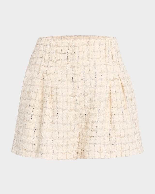 Xaga Tweed Trouser Shorts